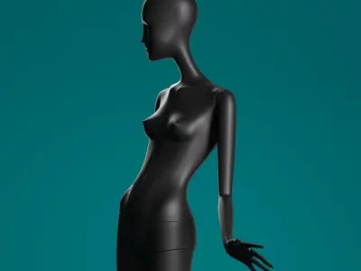Mannequin 602 coll60 3D model