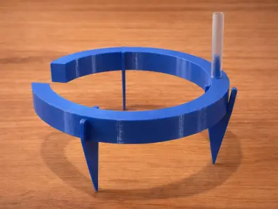 Drip Irrigation Ring 4mm Hose 3D print model
