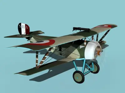 Nieuport 11 VHP V10 3D model