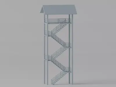 Observation Tower 3D model