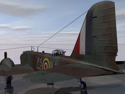 Douglas Digby Mk-1 - RCAF 3D model