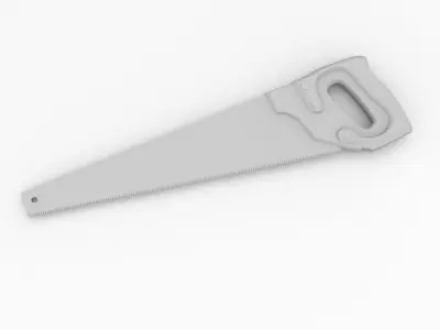 Hand Saw 3D model