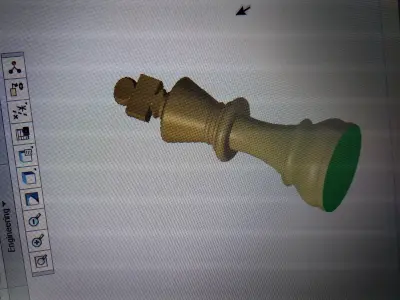 3D Model of Chess Part 3D model