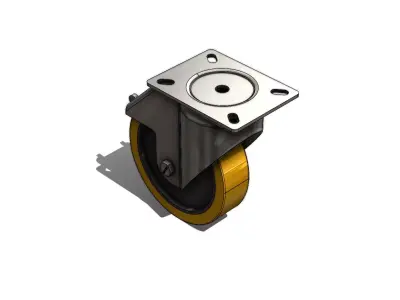 Rodizio Schioppa GL 512 BP Wheel 3D model