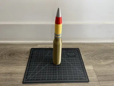 A10 Thunderbolt GAU-8 PGU13 HEI 30mm x 173mm  3D print model