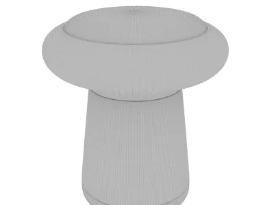 PORCINI Stool 3D model