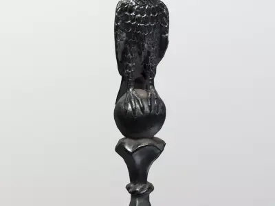 Bird of Prey Low-poly 3D model