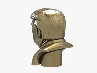 D-J-Trump Bust 3D model