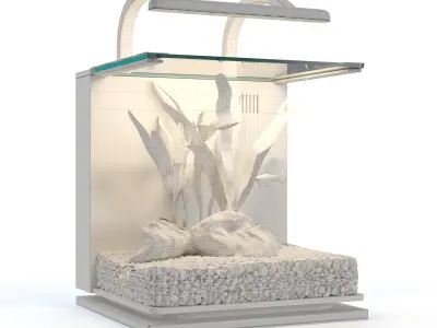 Contour Desktop MarineLande Aquarium 3D model
