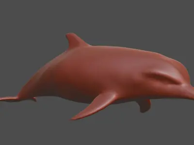 Set of five 3D printed miniature products 3D print model