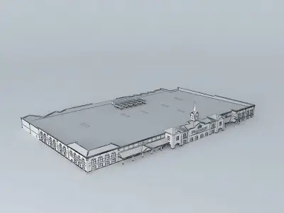 Wegmans Grocery Store Free 3D model