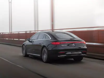 Mercedes Benz EQS 2021 Free 3D model