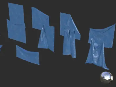 Tarp Assets 02 Low-poly 3D model