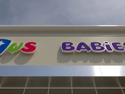 Retail-012 Toys R Us Babies R Us 3D model