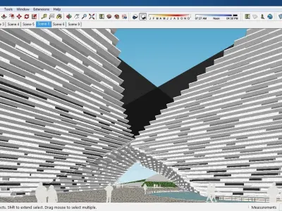 Sketchup Museum 120 3D model