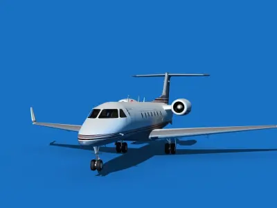 Embraer Legacy500 V01 3D model