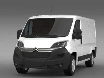 Citroen Relay Van L1H1 2017 3D model