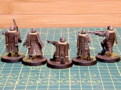 Lucian Blackguard - Snipers 3D print model