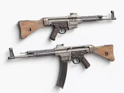 STG 44 Sturmgewehr stg44 Low-poly 3D model