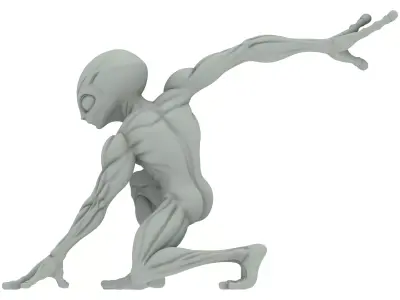 Alien Sharp Edition  3D print model