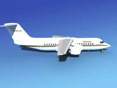 BAe 146-300 Aero Jet Express 3D model