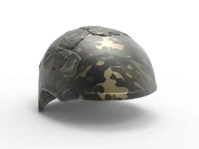 Soldier helmet - OPS 3D model