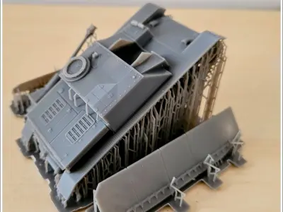 Sturmgeschutz StuG IV - miniatures tabletop scenery 3D print model