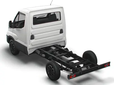 Iveco Daily Single Cab L1 Chassis 2022 3D model