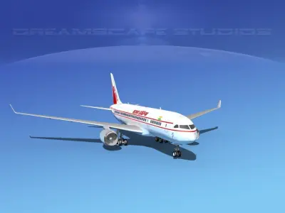 Boeing 787-8 Air India 3D model