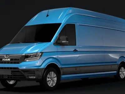 MAN TGE Van L3H3 2018 3D model