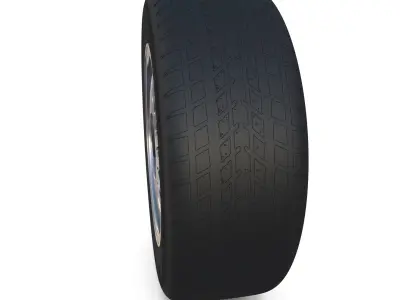 Generic Alloy Wheel 3D model