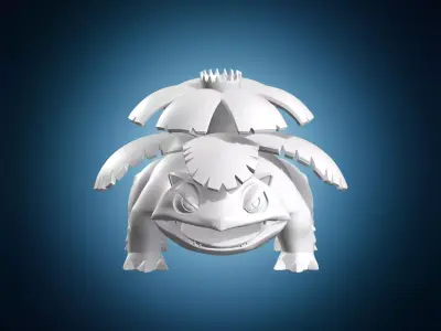 Venusaur Miniature Pokemon Model 3D print model