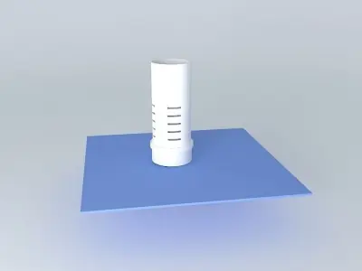 Bell siphon 3D model