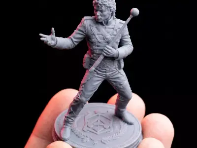 The King of Pop - Royal Military Edition STL 3D print model