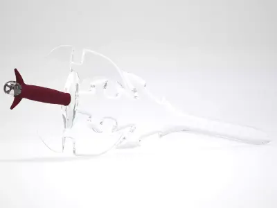 Sword of Darkness Frosted 3D model