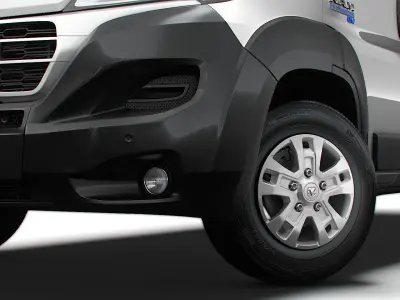 Ram ProMaster EV Cargo Van L3H3 2024 3D model