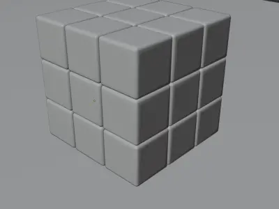 Free Stylized Rubik s cube 3D Model  Free 3D model