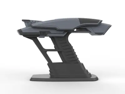  Picard Phaser - Star Trek - Commercial - Printable - STL 3D print model