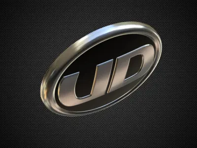 ud logo 3D model
