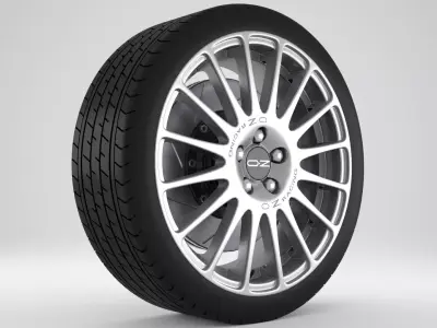 Oz Racing Turismo Rim 3D model