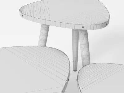 Tablesitas - Side Tables Free 3D model