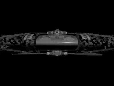 Dutch Industrial Space Company - Concept 08 - Dominus 3D model