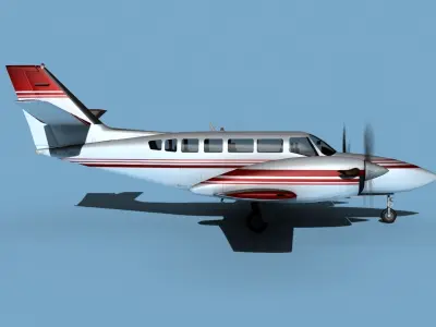 Cessna F406 Caravan II V02 3D model