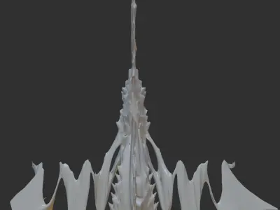 This is a strange fish Free low-poly 3D model