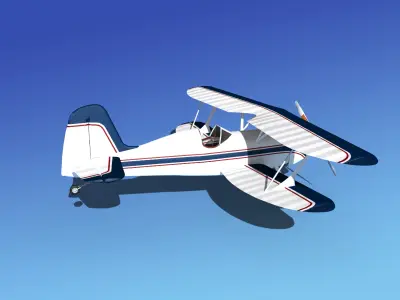 Stolp Starduster SA100 V14 3D model