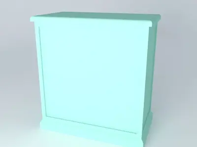 Dresser box Free 3D model