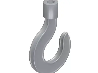 Games Crane Hook Toy Low-poly 3D model