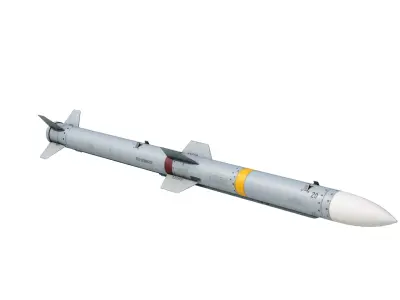 Taiwan TC-2 TC2 Sky Sword II BVR air-to-air Missile 3D model