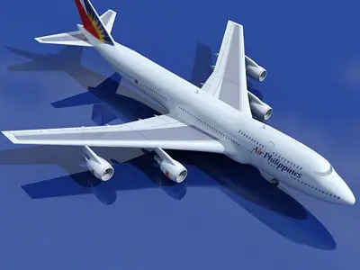 Air Philippine Airlines 3D model