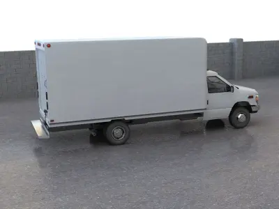 Delivery Truck 3D model